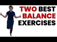 The 2 BEST Exercises to Improve BALANCE for Seniors and Beginners - YouTube