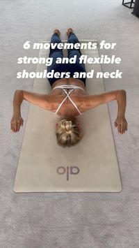 Feeling stiff and tight in your shoulders and neck? Check out now or save for later these 6 movements for opening the entire upper body! 💗 Credit to : https://www.instagram.com/ania_75 #yogadailypractices #yogameditation, #yogaworkoutroutine, #yogaworkouts, #yogaforbeginners, #yogaposebeginner, #yogaposese, #yogafitness, #yogaandpilates, #yogaposed, #yogaposing #exerciseideas, #healthyexercise, #fitnessexerciseathome, #bestexercise, #bodytoningworkouts, #bodyweightexercises, #exerciseroutine