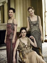 downton abbey ladies and dresses