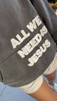 Hoodie/ sweatshirt/ Jesus/ christian clothing line/ graphic hoodie/ outfit inspo/ comfy outfit/ christian/ faith/ affirmation/ #hoodie #hoodiedesign #hoodieseason #affirmations