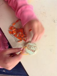 Art at Becker Middle School: Mayan Paper Clip Jewelry