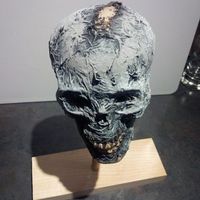 How to Corpse a Cheap Skull With Toilet Paper and Glue : 3 Steps (with Pictures) - Instructables