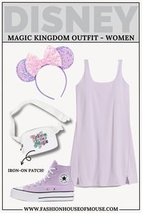 Wondering what to wear to Disney during your next vacation? Here are six cute and comfortable Magic Kingdom inspired Disney outfits you'll love!