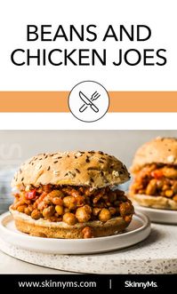 We cleaned up BBQ sauce in this healthy beans and chicken joes recipe, so you can enjoy this classic American treat without concern for sugar and calories.