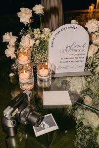 Polaroid guestbook