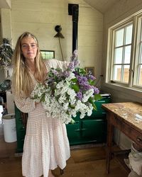 Hannah @Ballerina Farm on Instagram: “We made lilac jelly!”