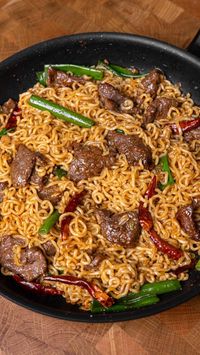 Part 2 of Pimp My Ramen Series - Mongolian Beef Ramen Mongolian Beef + Ramen = OUT OF THIS WORLD 🥵 Follow me for more RAMEN series! Recipe is here or link in my bio: https://cookingwithgenius.com/mongolian-beef-ramen/ #ramennoodles #ramen #quickrecipes #easyrecipes #recipe