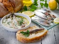 Sardines congelées sous l'huile (Algérie)