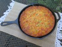 Cajun Crawfish Cornbread Casserole