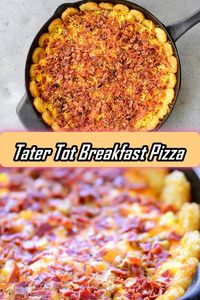 Tater Tot Breakfast Pizza - Recipe Notes