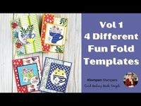 Fun Fold Card Making Templates - Volume 1 - YouTube