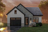 2 Bedroom Modern Cottage Under 1250 Square Feet - 623214DJ | Architectural Designs - House Plans