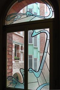 Art Nouveau | Les vitraux du Castel Béranger (Hector Guimard) by dalbera, via Flickr