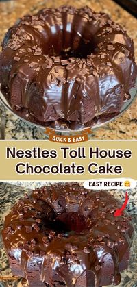 Nestles Toll House Chocolate Cake