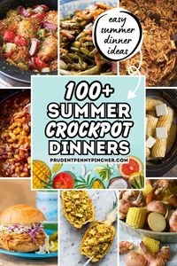 Skip turning on the oven this summer with these easy summer crockpot recipes. There are tons of summer slower cooker recipes to choose from that are perfect for summer barbecues, picnics, and backyard parties. You will find main entrees, summer side dishes, and summer desserts here. From veggie-packed healthy crockpot recipes to classic BBQ favorites for potlucks, there are plenty of delicious summer slow cooker meals to choose from.