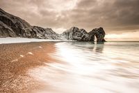 Durdle Door Snow - Dorset images