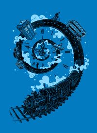 Time Travel Art Print