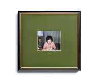 Providence Frame with a Green Mat & Mat Caption – Framebridge