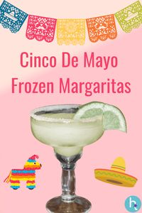 Try these frozen Margaritas for your Cinco de Mayo celebration! Do one shot Tequila, half a shot of Triple Sec, the juice from six limes, and about 2 cups of ice. Add more ice for a really slushy margarita! Comment what flavor of Margarita is your favorite. #EveryDayisaHoliday #HolidayChannel #holidaycrazy #margitita #cincodemayo #fiesta