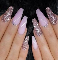 #CoffinNailsWithDiamonds #GlamNails #DiamondNails #ElegantNailDesign #SparklingNails #LuxuryNails #BlingNails #NailArtWithDiamonds #CoffinNailArt #FancyNails