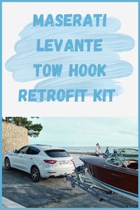 Take a trip during the last days of summer! The Maserati Tow Hook Retrofit Kit for the Levante is the ideal solution for your transport needs. Fitting all Levante models, except the Trofeo, the Tow Hook can fitted easily and quickly removed. boat, travel, trip, drive, scenic route, MC20, journey, vacation, ocean, beach, Maseratis, transport solutions, tow your boat, drive your boat, how to transport your boat