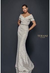 Powder Blue Terani Couture 1921M0727 Formal Long Dress for $119.99 – The Dress Outlet