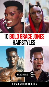 Get inspired by Grace Jones hairstyles that are iconic and bold. These retro hairstyles are perfect for women who want to channel Grace Jones-inspired hair for a unique, powerful look. Whether you're going for dramatic or simple styles, these women’s bold haircuts will leave you feeling confident. These unique bold hairstyles are perfect for any occasion where you want to stand out. Don’t miss these Grace Jones hairstyles that will leave you saying wow.