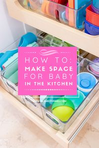 How To: Make Space For Baby In The Kitchen - Blame it on Mei | Miami Mom Blogger Mei Jorge