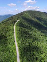 Mount-Equinox-toll-road-aerial-shot