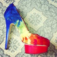 Charlotte Olympia’s parrot heels, snapped by Maria Dueñas Jacobs.