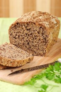 Low carb flax seed meal Bread Recipe 440 g = 15.53 oz 120 ml = 4.1 oz 80 ml. =. 2.7 oz... 2 Tbs flax meal = 70 cal; 5 fat; 5 carbs; 3 protein