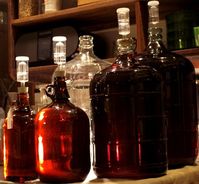 How to Make Heavenly Homemade Fruit Wines -- I've been wanting to get into making my own liquors. NOTE: I seriously just learned that this isn't actually legal. I just sort of assumed that it was legal to distill your own liquor for private use, as long as you weren't selling.