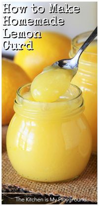 How to Make Lemon Curd ~ The possibilities with Lemon Curd are seemingly endless. And fortunately for lemon lovers, making it is not hard at all. Follow these steps for how to make Lemon Curd to whip… More