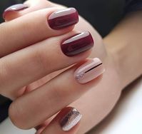 30 Red Wine Nail Ideas To Celebrate Autumn - 200