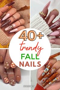 It’s fall again, folks! 🍁🐿🥮 One of the best seasons for cozy warm nail art! Explore some cutesy, fun & exquisite fall nails to try this year!