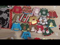 30 verschiedene Designs mit Stanze Mr.10 ( Pullover) vom Action - YouTube