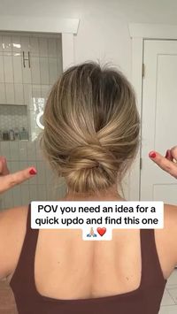 Need a quick and easy, on the go, updo? Ive got you! This loe bun updo is perfect for any occasion!  - #lowbunhairstyles #lowbun #updo #updotutorial #updostyles #updohair #updosforthinhair #updohairstylesforweddings #weddinghairstylesupdo #weddinghairstylesforlonghair #longhairstyle #finehairstyles #weddingguestdresssummer