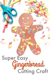 Super Simple Gingerbread Craft for Kids