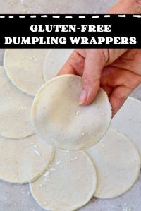 How to make dumpling wrappers at home (regular or gluten-free) using under 5 ingredients and a simple process. This dumpling dough is perfect for using to make potstickers, dumplings, gyoza, wontons, and several non-dumpling-related uses!