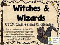 Do you love doing STEM challenges with fun and engaging topics? I sure do! This pack of five STEM Challenges goes with Witches and Wizards!This pack contains these 5 challenges:Witch's Hat ChallengeMaterials Needed: (per individual)- sheets of 12 x 18 construction paper (any color or size)- assorte...