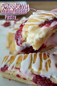 This Raspberry Cream Cheese Pastry has a cream cheese filling, topped with a delicious raspberry sauce, all stuffed in crescents, then baked to a golden brown and drizzled with glaze. So delicious! Raspberry Cream Cheese Pastry Have you tried my Blueberry Cream Cheese Pastry yet? This Raspberry Cream Cheese Pastry is exactly like the blueberry...Read More