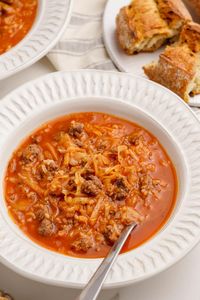 Recipe for Stuffed Cabbage Soup