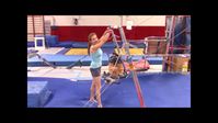 Kip Cut Catch (Scissor Kip) With Coach Meggin! Prof. Gymnastics Coach