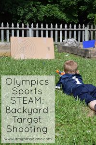 The Summer Olympics will be here again soon, and with it, an opportunity for our kids to have fun while playing with this olympic sports STEAM activity.