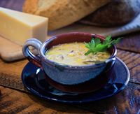 Aunt Kim's Corn and Cheddar Chowder