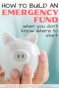 Looking for ways to build an emergency fund but don't know where to start? Use these 8 simple steps and learn how to start to build your emergency fund today. INCLUDES FREE PRINTABLE