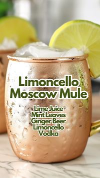 Limoncello Moscow Mule