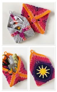 Crochet Pouch Tutorial. – Vivid Kreations