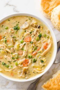 Chicken Pot Pie Soup Recipe