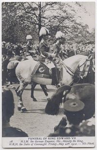 Kaiser Wilhelm II in British Field Marshal's uniform